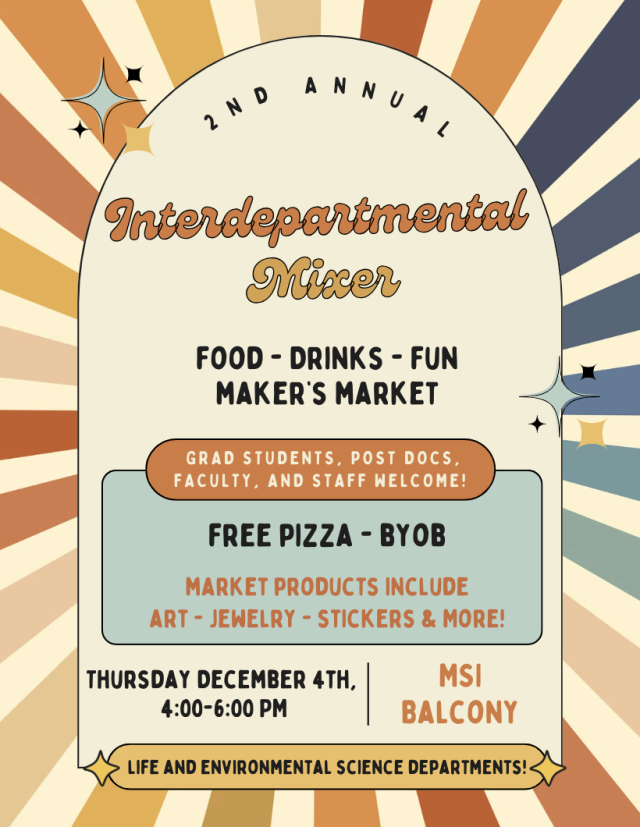 Interdepartmental Mixer Flyer